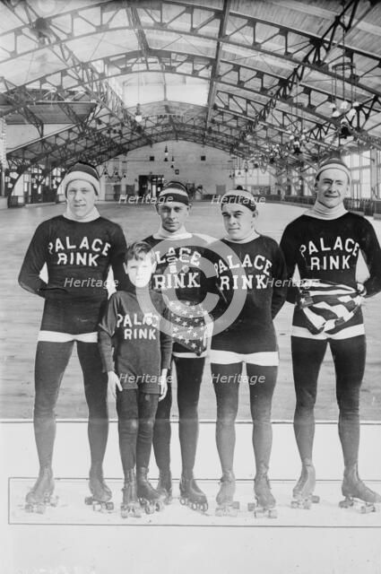 Palace Rink Team - Detroit, between c1910 and c1915. Creator: Bain News Service.