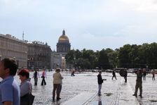Palace Square, St Petersburg, Russia, 2011. Creator: Sheldon Marshall