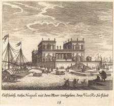 Palace, Vice Re, Naples, 1681. Creator: Melchior Küsel