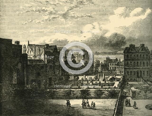 'Palace Yard, from the South', (1881). Creator: Unknown.