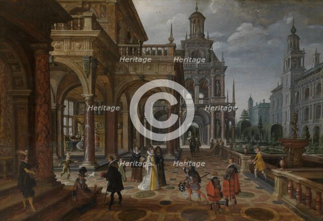 Palaces, c1590-1610. Creator: Paul Vredeman de Vries.