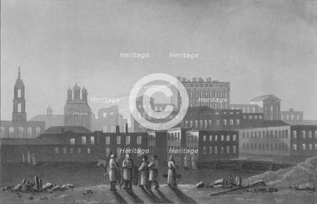 'Palaces of Pashov Menzikov, Apraxin &c. Belgorod, Moscow', 1817. Artist: I Clark.