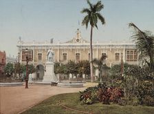 Palacio del Gobierno General, Habana, c1900. Creator: William H. Jackson