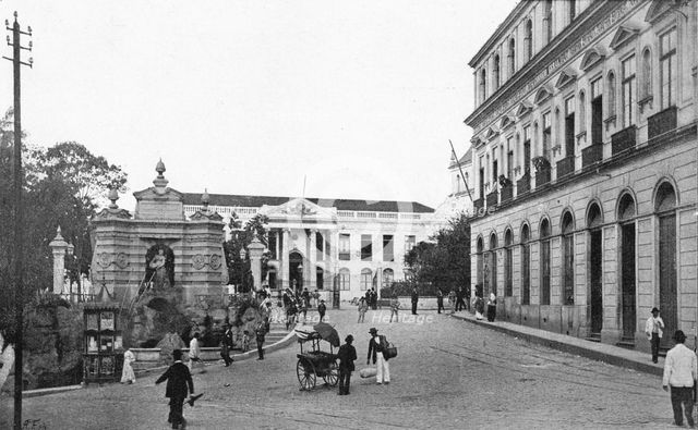 'Palacio do Governo', (Governor's Palace), 1895. Artists: Wilhelm Gaensly, Rudolf Friedrich Fra.