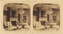 Palais de Fontainebleu (Salon Louis XIII), about 1865. Creator: Unknown