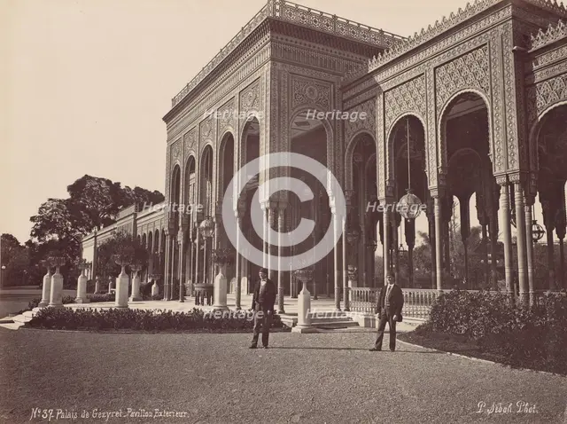 Palais de Gézyret, Pavillon Exterieur, 1870s. Creator: Pascal Sébah.