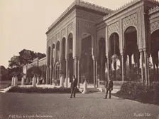 Palais de Gézyret, Pavillon Exterieur, 1870s. Creator: Pascal Sébah