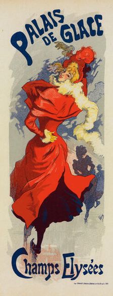 Palais de Glace, 1891. Creator: Chéret, Jules (1836-1932)