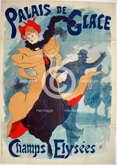Palais de Glace, 1891. Creator: Jules Cheret.