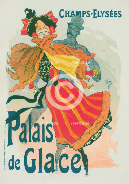 Palais de Glace, 1896. Creator: Chéret, Jules (1836-1932).