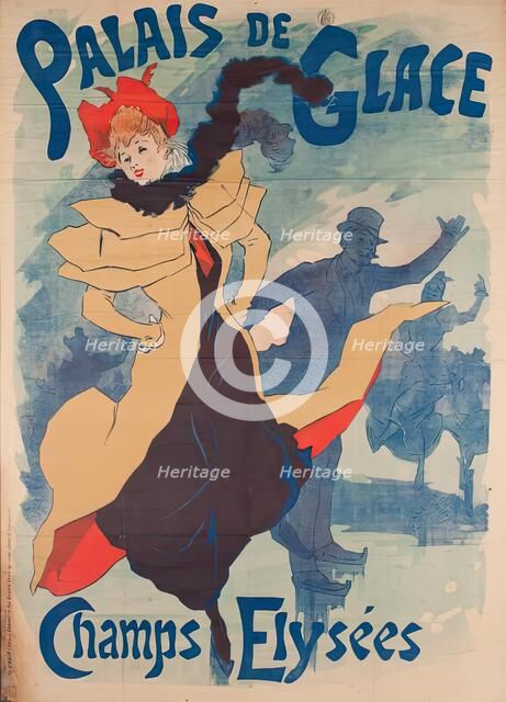 Palais De Glace. Champs Elysees, 1893. Creator: Jules Cheret.