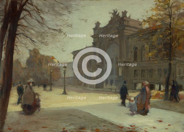 Palais de l'Industrie (Palace of Industry), 1899. Creator: Eugene Trigoulet.