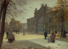 Palais de l'Industrie (Palace of Industry), 1899. Creator: Eugene Trigoulet