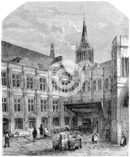 Palais de la Chambre, Rouen, France, 1882-1884. Artist: Unknown