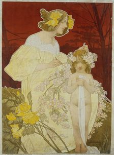 Palais de la Femme. Exposition de 1900. Artist: Privat-Livemont, Henri (1861–1936)