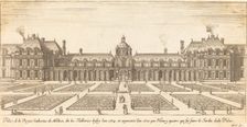 Palais de la Reyne Catherine de Medicis, 1650/1655. Creator: Israel Silvestre