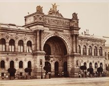Palais de l'Industrie, 1850s-60s. Creator: Edouard Baldus
