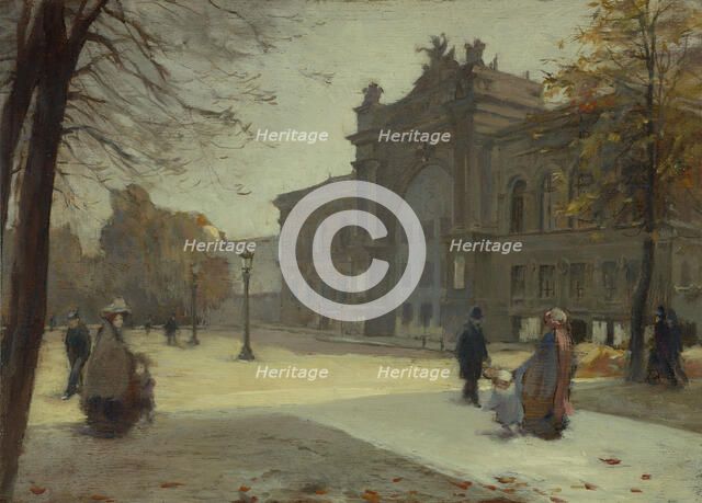 Palais de l'Industrie (Palace of Industry), 1899. Creator: Eugene Trigoulet.