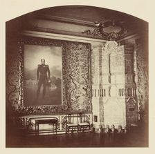 Palais de Tsarskoe-Selo, Salon de l'Appartement d'Alexandre 1er, 1859. Creator: Pierre-Ambrose Richebourg