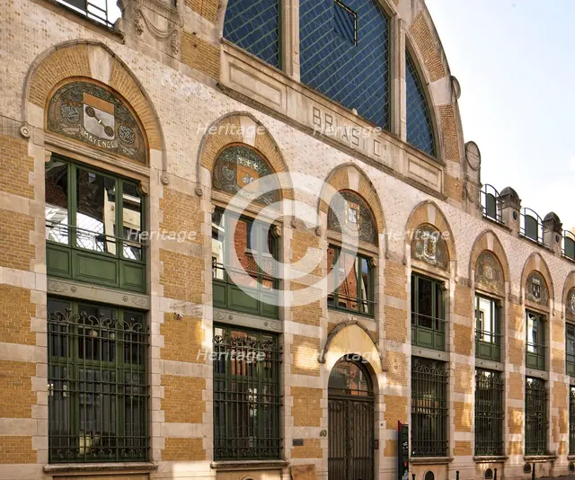 Palais des Vins, 58-62 Rue des Tanneurs, Brussels, Belgium, (1909), c2014-2017. Artist: Alan John Ainsworth.