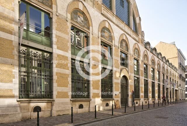 Palais des Vins, 58-62 Rue des Tanneurs, Brussels, Belgium, (1909), c2014-2017. Artist: Alan John Ainsworth.
