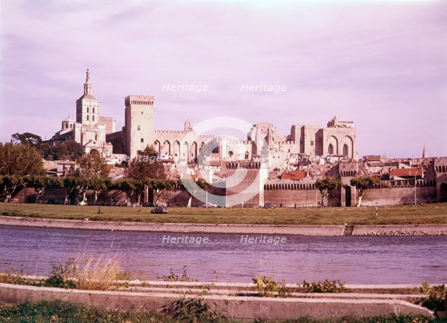 Palais des Papes, Avignon, France, c1955.  Creator: Arthur Charles Kirby Ware.