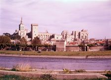 Palais des Papes, Avignon, France, c1955. Creator: Arthur Charles Kirby Ware