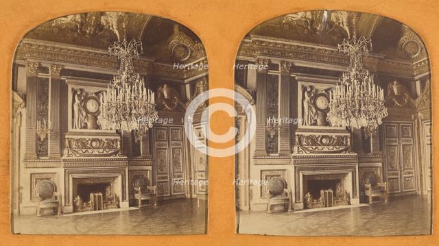 Palais Imperiaux. Salon Louis XIV (Cote de l'Horloge) (Palais des Tuileries)., about 1865. Creator: Unknown.