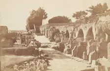 Palatine Hill - Ruins of the Emperors Residence, Rome, between 1870-1880. Creator: Unknown