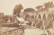 Palatine Hill - Ruins of the Emperors Residence, Rome, between 1870-1880. Creator: Unknown