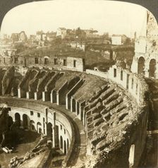 Palatine hill, southwest from the Colosseum, Rome c1909. Creator: Unknown