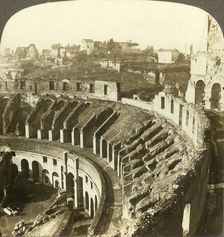 Palatine hill, southwest from the Colosseum, Rome c1909. Creator: Unknown