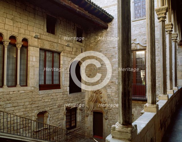 Palau Berenguer Aguilar, Barcelona, Catalonia, Spain, 1997.  Creator: LTL.