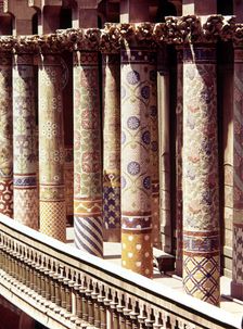 Palau de la Música Catalana (1905 - 1908), project by Lluís Domènech i Montaner, details of the c…