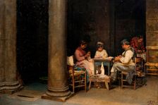 Palazzetto Farnese’s farm, 1883. Creator: Kristian Zahrtmann
