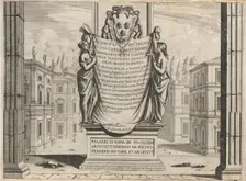 Palazzi di Roma de piu Celebri Architetti, published c. 1655. Creator: Pietro Ferrerio