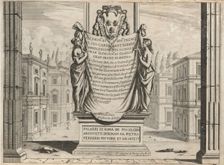 Palazzi di Roma de piu Celebri Architetti, published c. 1655. Creator: Pietro Ferrerio