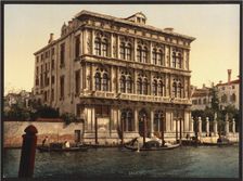Palazzo Vendramin Calergi in Venice, 1880s