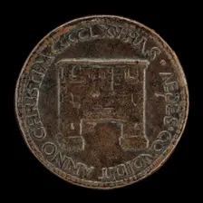 Palazzo Venezia [reverse], 1465. Creator: Unknown