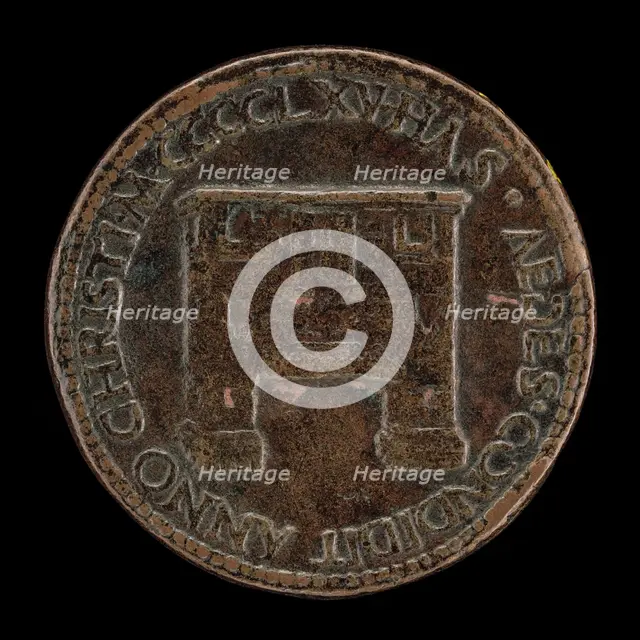 Palazzo Venezia [reverse], 1465. Creator: Unknown.