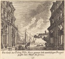 Palazzo Villamena, Genoa, 1681. Creator: Melchior Küsel