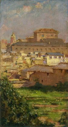 Palazzo Barberini, Rome, ca. 1910. Creator: Carroll Beckwith