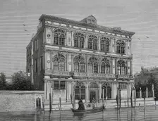Palazzo Ca Vendramin Calergi, Venice, Italy, 1883. Creator: Tomás Carlos Capuz