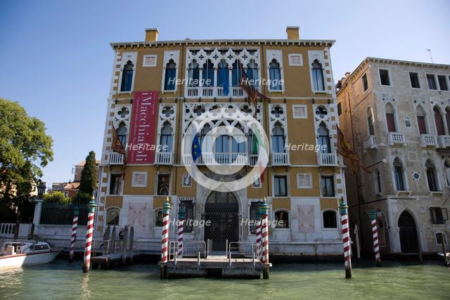 Palazzo Cavalli-Franchetti, Venice, Italy. Creator: Samuel Magal.