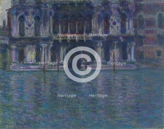 Palazzo Contarini, 1908. Creator: Monet, Claude (1840-1926).