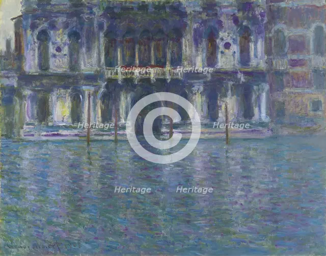 Palazzo Contarini. Artist: Monet, Claude (1840-1926)