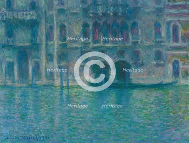 Palazzo da Mula, Venice, 1908. Creator: Claude Monet.