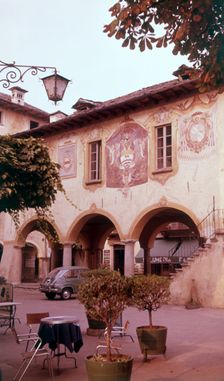 Palazzo della Comunità, Orta San Giulio, Italy, c1955. Creator: Arthur Charles Kirby Ware