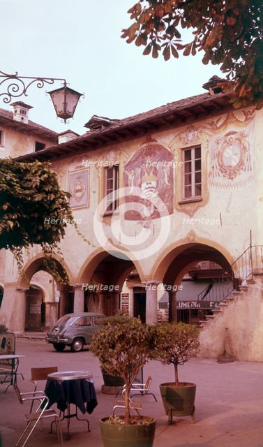 Palazzo della Comunità, Orta San Giulio, Italy, c1955. Creator: Arthur Charles Kirby Ware.