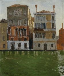 Palazzo Eleonora Duse, Venice, c1901. Creator: Walter Richard Sickert